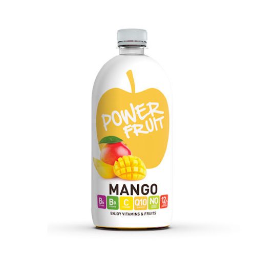 Napój Power Fruit o smaku mango z Q10, witaminą C i B, 750 ml.