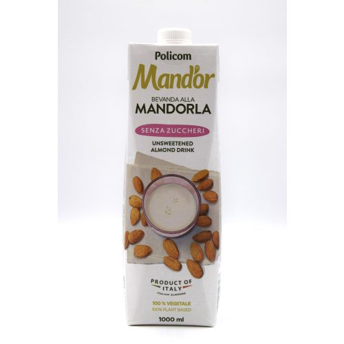 Mandor prémium cukrozatlan mandulaital 1000 ml